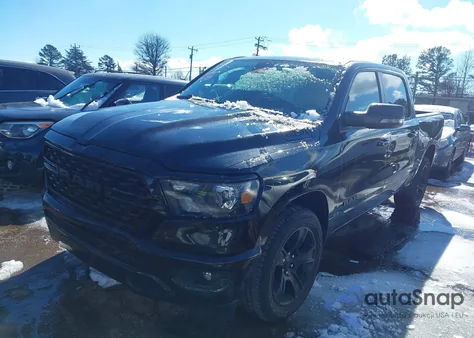 2023 Ram 1500 Big Horn 4X2 5'7 Box из США, поврежденный, VIN 1C6RREFT3PN523108